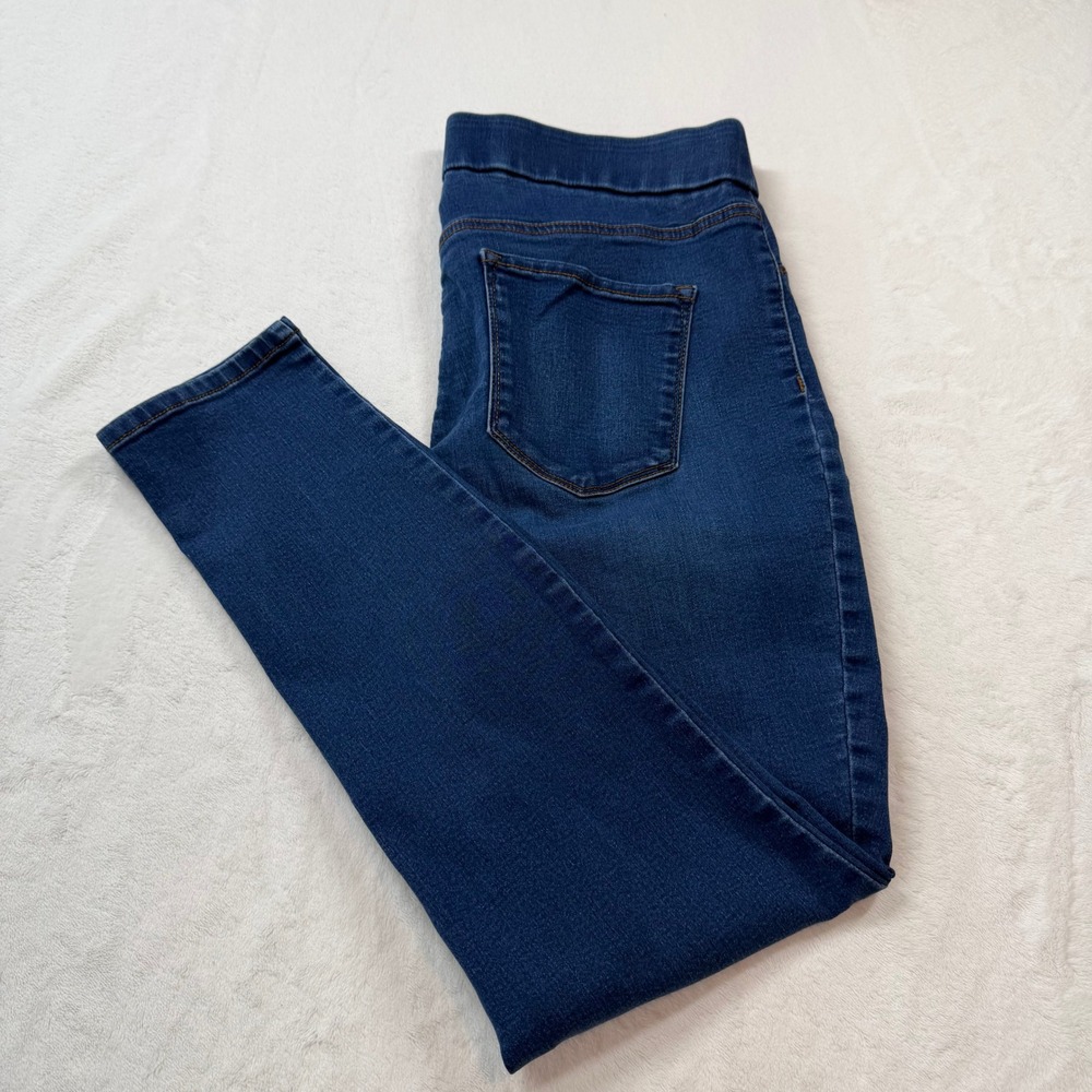 Nine‎ West Heidi Pull On Skinny Jeans Womens 14 Blue Good Stretch SDNWB1107-STL - Picture 10 of 14